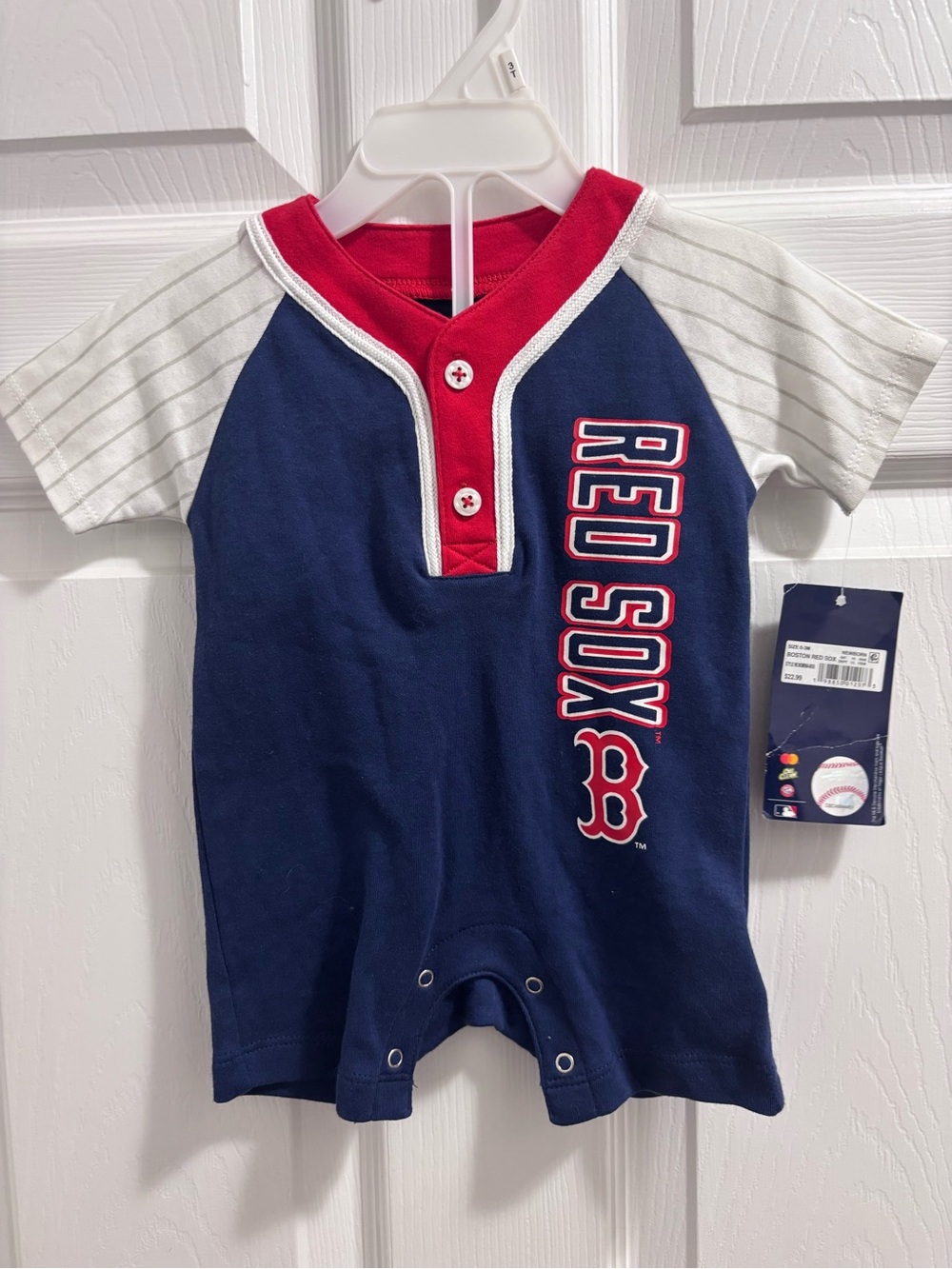 Boston Red Sox Baby Romper